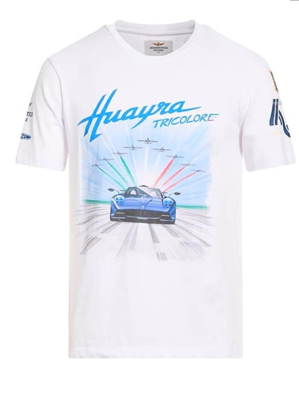 Aeronautica Militare Pagani Huayra Tricolore Frecce Tricolori T-shirt. EU Large